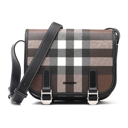 BURBERRY/博柏利22春夏经典格纹男士单肩斜挎包8036552