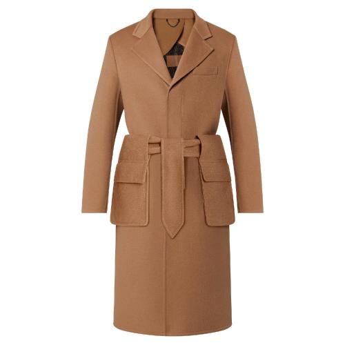  LV路易威登 22年秋冬 男士 大衣 Manteau a ceinture et Damier 1A99X7 1A99X6 1A99XB 1A99X5 预定商品2-6周发货