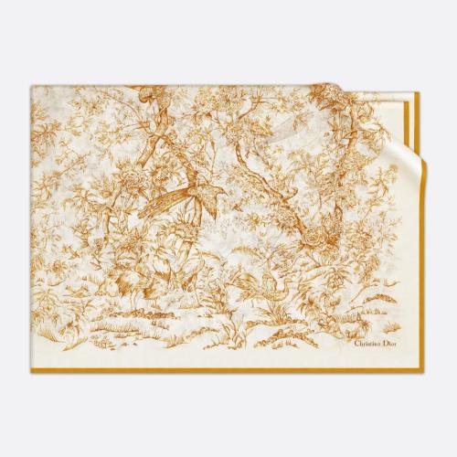  DIOR迪奥 22年秋冬 女士 围巾 Pareo Dior Jardin d'Hiver 31JHO331I912_CO90