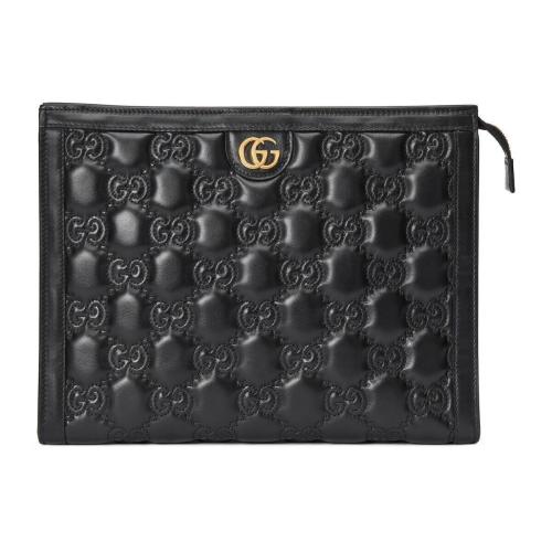  GUCCI古驰 22年秋冬 女士 GG Matelasse手拿包 723780 UM8IG 1000