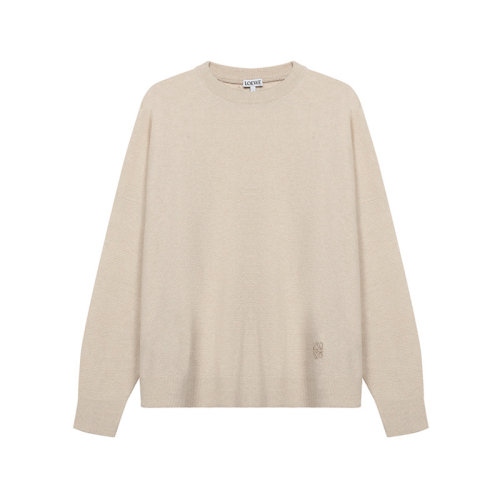 LOEWE/罗意威 女士女士针织衫/毛衣 羊绒超大号圆领羊绒衫针织衫套头衫 S540Y14K49