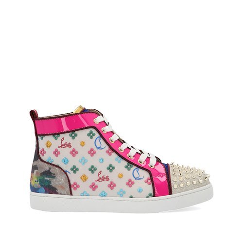 Christian Louboutin/克里斯提鲁布托 19秋冬 高帮 印花 适用人群:女士 女士休闲运动鞋 3601 37 混色