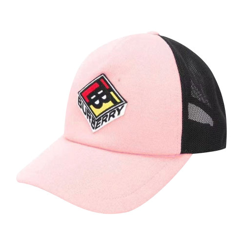 专柜同款 BURBERRY/博柏利 粉色女士帽子