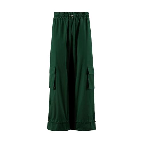  MONCLER蒙可蒙克莱 22年秋冬 女士 休闲裤 Gabardine Cargo Trousers H209E2A00008M1632829