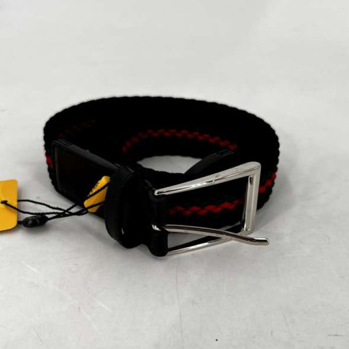 GUCCI/古驰 黑红绿编织腰带