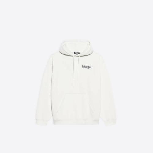  BALENCIAGA巴黎世家 22年春夏 男士 卫衣 Political Campaign 中等剪裁 Hoodie 连帽衫 600583T 预定商品1-3周发货