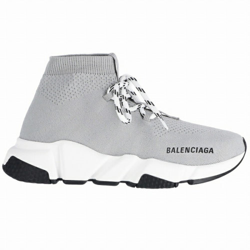 Balenciaga/巴黎世家 女士灰色时尚袜子鞋运动鞋高帮休闲鞋女鞋 562159-W1HP0-1214