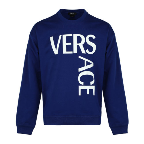 VERSACE/范思哲21新品字母印花图案男卫衣男士套头卫衣10013771A01015