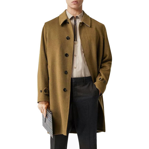羊绒大衣 BURBERRY/博柏利 服装 巴宝莉 男士外套 博柏利大衣 男士大衣 外套 风衣 男装