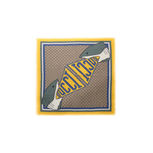 GUCCI/古驰  女士黄士时尚百搭围巾/披肩围巾   557026 4K991 9775   GMH012AB