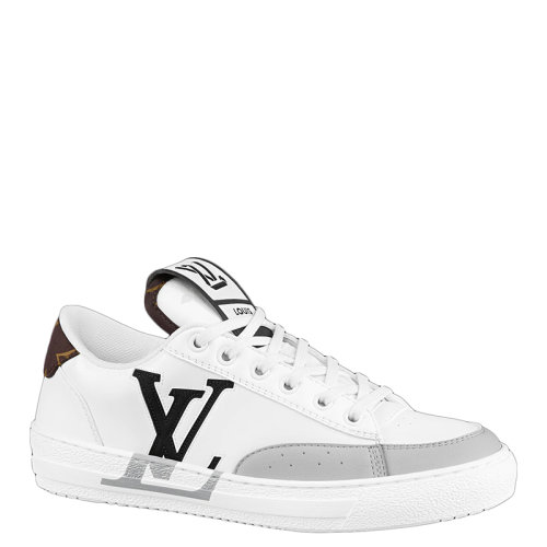 Louis Vuitton/路易威登 22年早春新款 CHARLIE系列 女士白色混合材质运动鞋1A9RWS