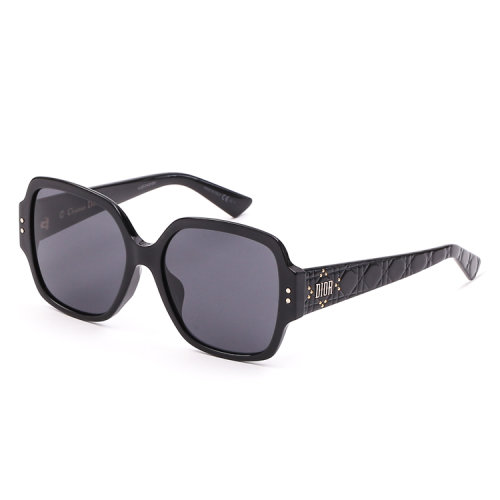 【国内潮流新品】DIOR/迪奥【Angelababy杨颖同款】女士方框黑框墨镜亚版墨镜太阳眼镜LADYDIORSTUDS5F