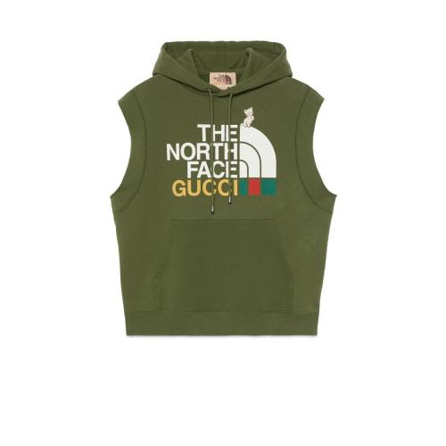 GUCCI古驰 22年秋冬 男士 The North Face x Gucci联名系列无袖卫衣 663243 XJDW2 3450