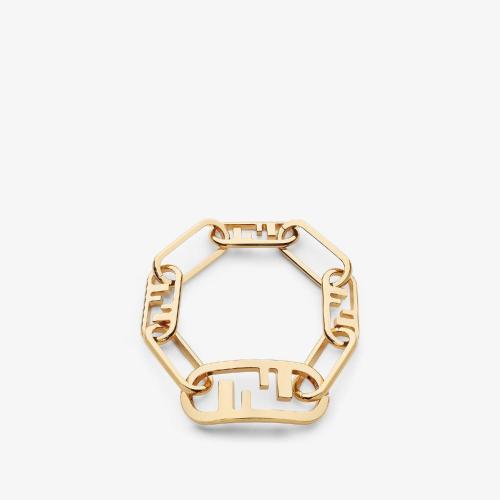  FENDI芬迪 22年秋冬 女士 手镯 金色手镯 8AH317B08F0CFK