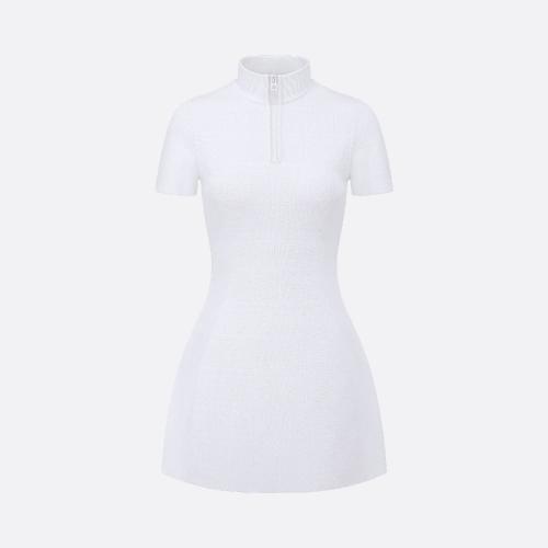  DIOR迪奥 22年秋冬 女士 连衣裙 Robe courte Macrocannage 254R17AM523_X0100