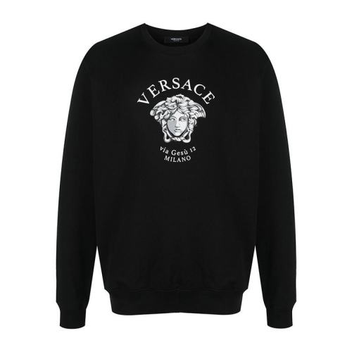  VERSACE/范思哲 黑色美杜莎印花卫衣 男款 A88693-A231242-A1008 PLFSX