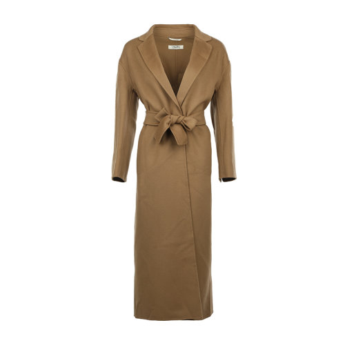 MaxMara/麦丝玛拉女士宽松绵羊毛长款大衣90161229000VIRG
