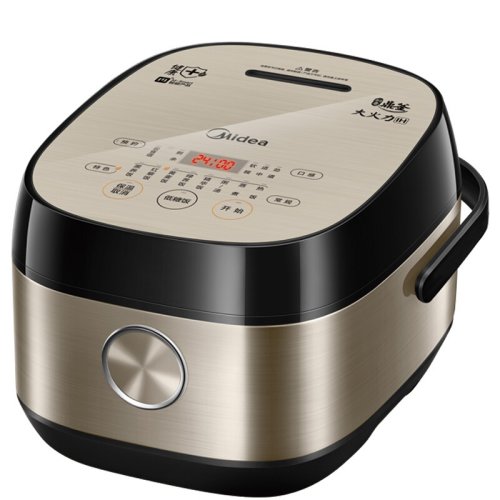 Midea/美的 低糖电饭煲电饭锅4 L智能家电24H预约IH电磁加热降还原糖电饭煲MB-40LH5钛金鼎釜