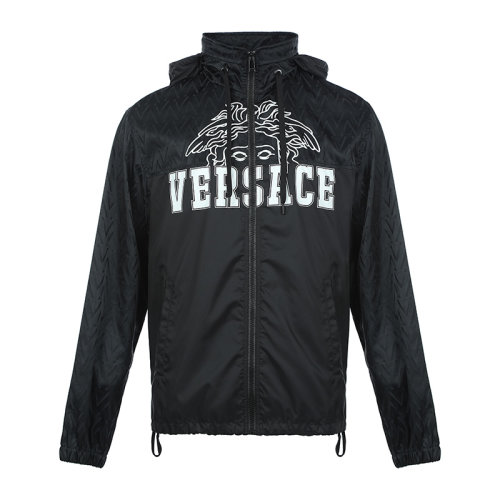 VERSACE/范思哲字母徽标印花时尚潮流男士夹克外套A84360A232567