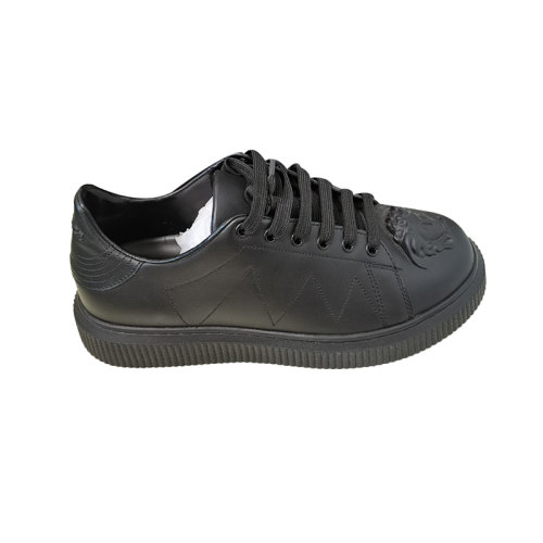 VERSACE/范思哲 美杜莎运动板鞋黑色时尚百搭休闲鞋男士