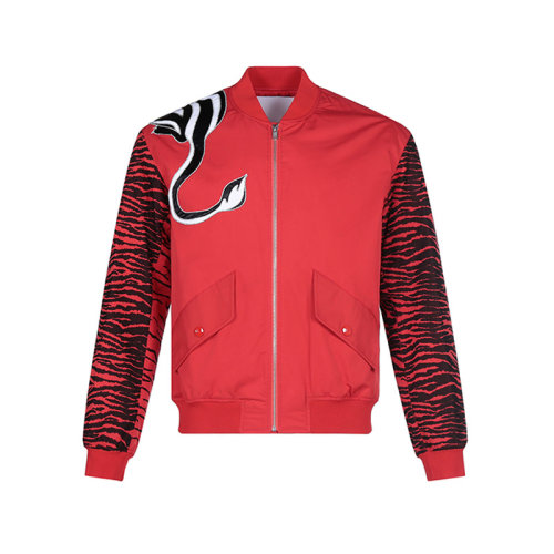 KENZO/高田贤三  男士夹克 男士KENZO x KANSAIYAMAMOTO系列棉质棉服棒球服夹克外套 F5BL193