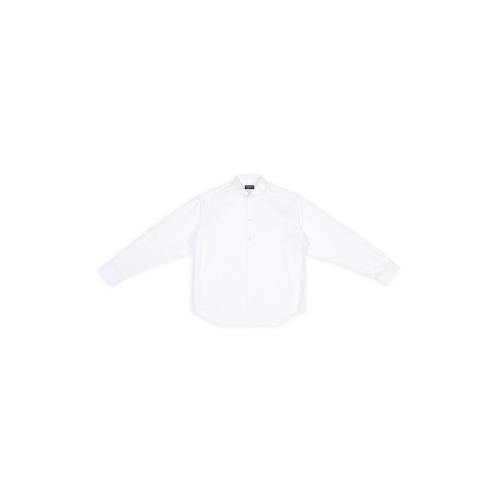  BALENCIAGA巴黎世家 22年秋冬 男士 长袖衬衫 BB ICON LARGE FIT SHIRT 703842TMO409000