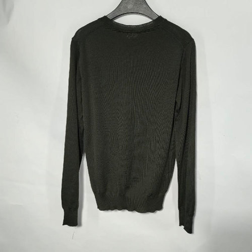 Emporio Armani/安普里奥阿玛尼 深绿色女士长袖针织衫