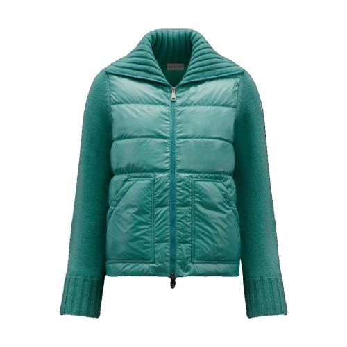  MONCLER蒙可蒙克莱 22年秋冬 女士 羽绒服 衬垫羊毛开衫 H20939B00013M111581B