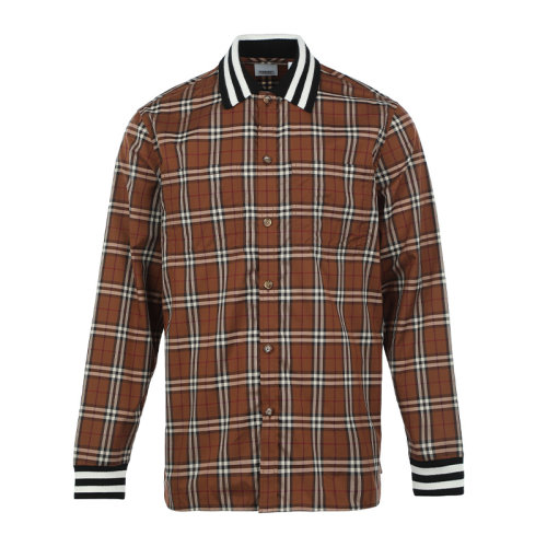 BURBERRY/博柏利22春夏薄款棉质宽松男士长袖衬衫8048181
