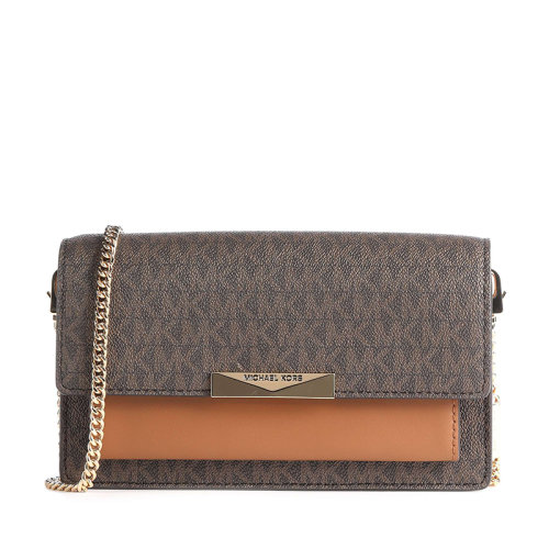 Michael Kors/迈克·科尔斯JADE系列 老花满印单肩链条包 女款 32F0GJ4C0B