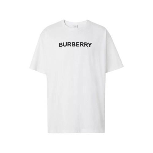 BURBERRY/博柏利 【22秋冬新款】 男款棉质宽松版圆领短袖T恤徽标图案 80553091