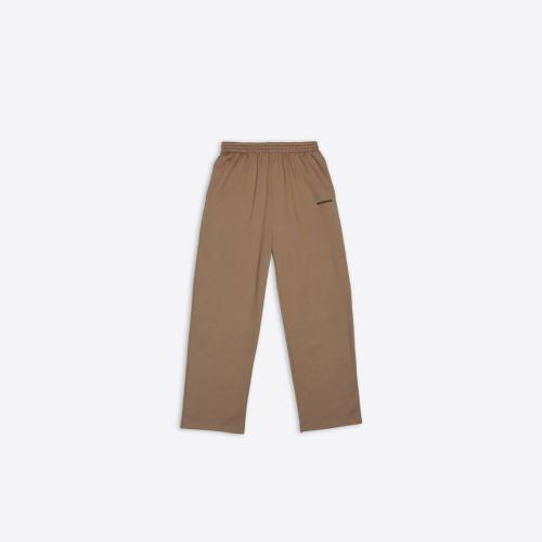  BALENCIAGA巴黎世家 22年秋冬 女士 休闲裤 Womens Balenciaga Jogging Trousers  in Beige 67