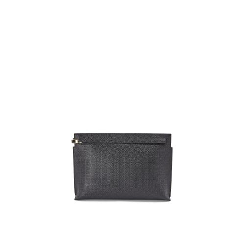  LOEWE罗意威 22年秋冬 女士 手拿包 Repeat T Pouch in embossed silk calfskin C499W05X01-11