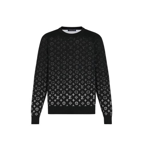  LV路易威登 22年秋冬 男士 针织衫 LV*w*SE MONOGRAM 渐变圆领衫 1A8FM2 1A8FLZ 1A8FM1 1A8FM0 预定商品2-8周发货