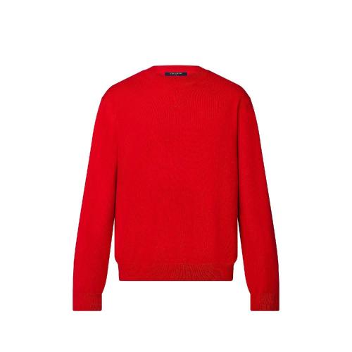 LV路易威登 22年春夏 男士 针织衫 LVSE LV 压纹圆领衫 1A9FPQ 1A9FPP 1A9FPO 1A9FPR 1A9FPN 1