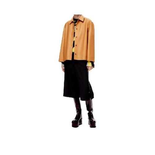  LOEWE罗意威 22年秋冬 女士 长袖衬衫 Tunic shirt in nappa S359Y19L25-2586