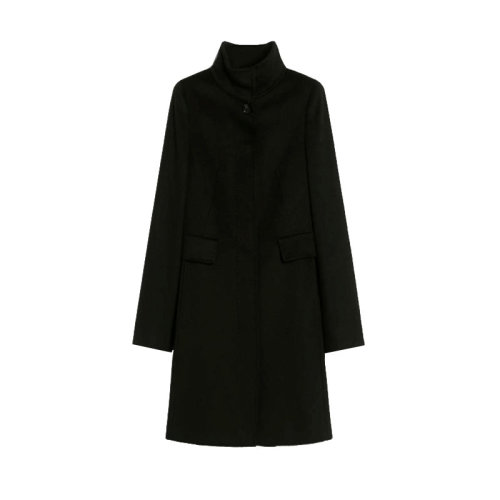 MaxMara/麦丝玛拉 女装  女士黑色时尚百搭秋冬大衣 3AGNESE 010