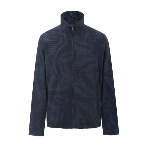 立领男士夹克 Bottega Veneta/葆蝶家 男士外套 休闲上衣 男上衣