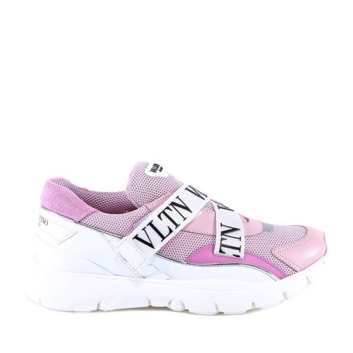 Valentino/华伦天奴  女鞋 时尚百搭 圆头 女士粉色休闲运动鞋 RW2S0I92PJLRY0  HKY015C