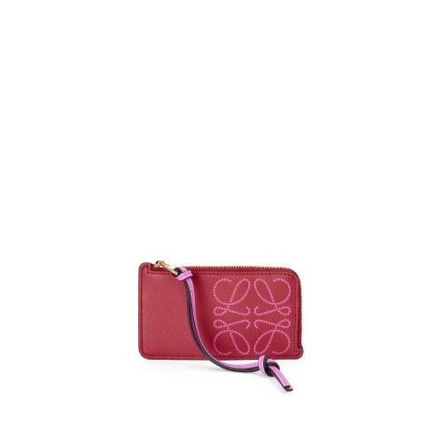  LOEWE罗意威 22年秋冬 女士 卡包 Brand coin cardholder in classic calfskin C500R50X01-772