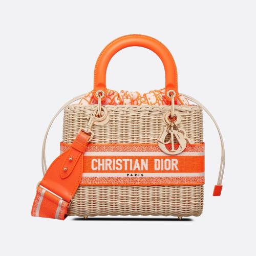  DIOR迪奥 22年秋冬 女士 手提包 中号 Lady Dior 手袋 M0565OMVD_M057