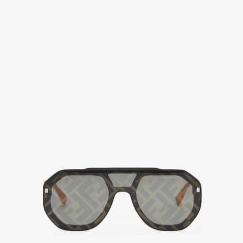  FENDI芬迪 22年秋冬 男士 太阳眼镜 黑色太阳镜 FOL514A565F1F6P