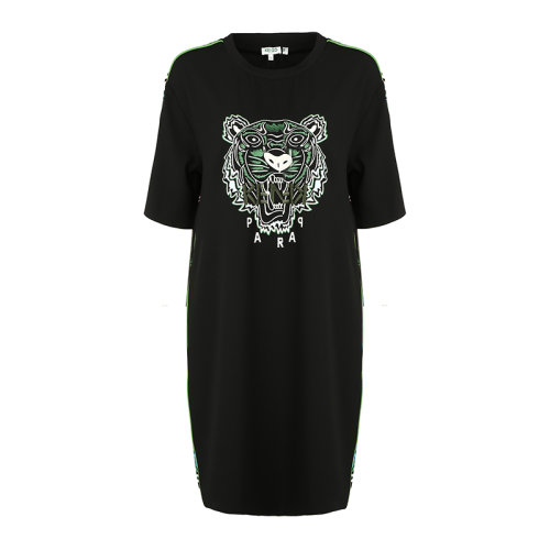 KENZO/高田贤三女士连衣裙FA52RO1935经典虎头