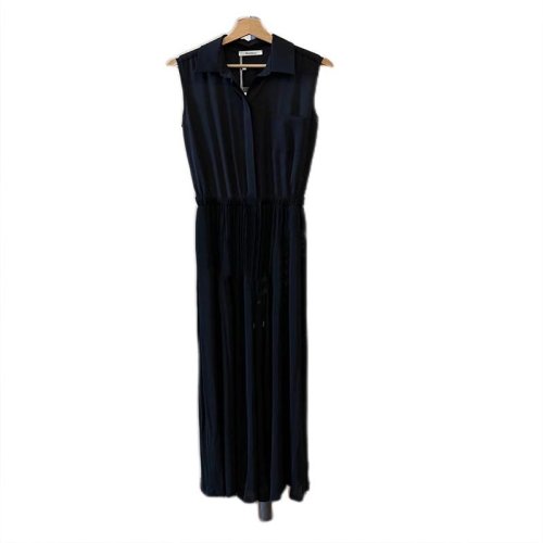  MaxMara/麦丝玛拉 女士黑色时尚休闲连衣裙裙子 STOP 003 PLFSX