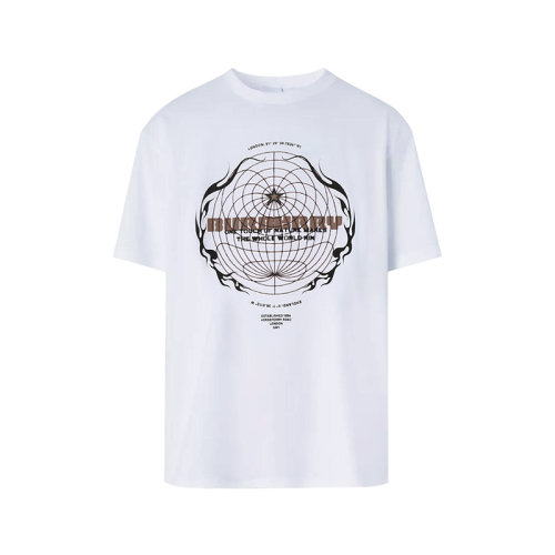 BURBERRY/博柏利【22春夏新款】男款棉质宽松版圆领短袖T恤 80494571