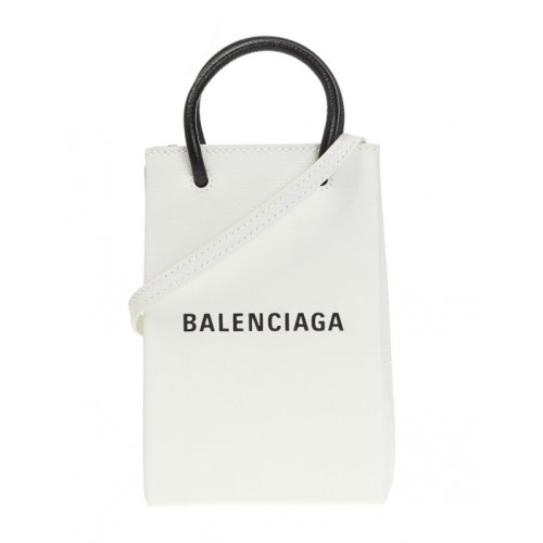 Balenciaga 巴黎世家  女士小牛皮logo单肩包斜挎包手提包