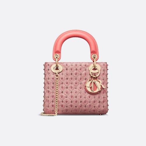  DIOR迪奥 22年秋冬 女士 手提包 迷你 Lady Dior 手袋 M0505ORQN_M68E