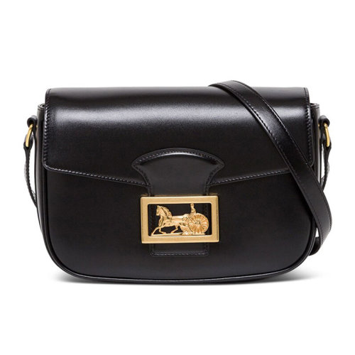 CELINE/赛琳 女士 女包 黑色皮革时尚单肩包 195303CY3.38OZ