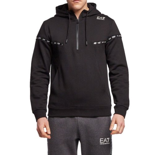  Emporio Armani/安普里奥阿玛尼 男士黑色棉质卫衣 6KPM64 PJ07Z 1200 PLFSX