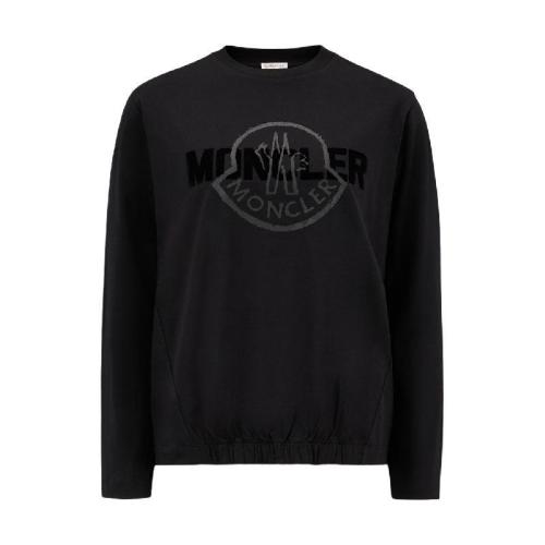  MONCLER蒙可蒙克莱 22年秋冬 女士 长袖T恤 Logo Long Sleeve T-Shirt H20938D00005829HP999